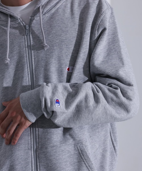 Champion（チャンピオン）の「【Champion】ジップアップパーカー（パーカー・メンズ・ネイビー/グレー/ブラック・L/XXL/XL）」の13枚目の写真