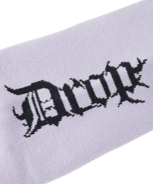 Candy Stripper（キャンディストリッパー）の「NEVERTHELESS RIB ソックス（ソックス/靴下・レディース・ブラック/オフホワイト/ラベンダー・FREE）」の8枚目の写真