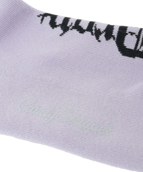 Candy Stripper（キャンディストリッパー）の「NEVERTHELESS RIB ソックス（ソックス/靴下・レディース・ブラック/オフホワイト/ラベンダー・FREE）」の9枚目の写真