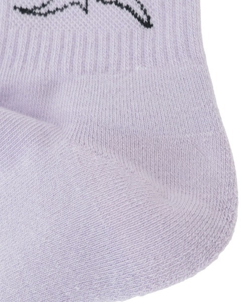 Candy Stripper（キャンディストリッパー）の「NEVERTHELESS RIB ソックス（ソックス/靴下・レディース・ブラック/オフホワイト/ラベンダー・FREE）」の6枚目の写真