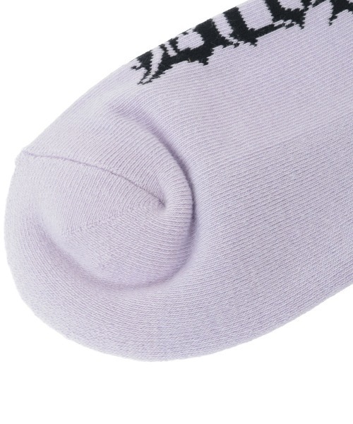 Candy Stripper（キャンディストリッパー）の「NEVERTHELESS RIB ソックス（ソックス/靴下・レディース・ブラック/オフホワイト/ラベンダー・FREE）」の7枚目の写真