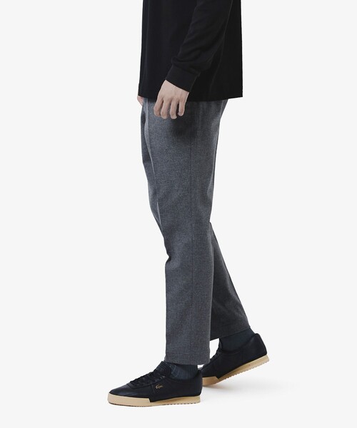LACOSTE（ラコステ）の「スリムフィット ウールライクストレッチスラックス（スラックス・メンズ・ネイビー/ブラック/グレー・44/40/42/38）」の2枚目の写真