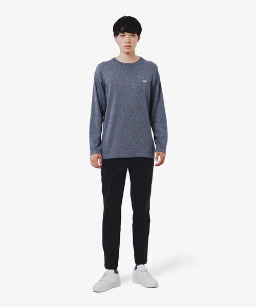 LACOSTE（ラコステ）の「スリムフィット ウールライクストレッチスラックス（スラックス・メンズ・ネイビー/ブラック/グレー・44/40/42/38）」の4枚目の写真