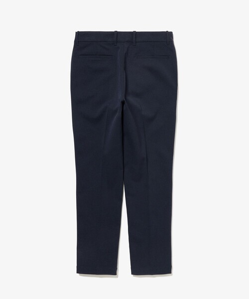 LACOSTE ネイビースラックス新品タグ付き スリムフィット ウールライクストレッチスラックス（スラックス