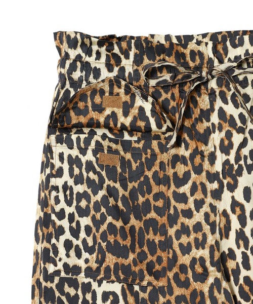 GANNI（ガニー）の「GANNI Printed Satin Pants w0324（その他パンツ・レディース・レオパード・34inch）」の3枚目の写真