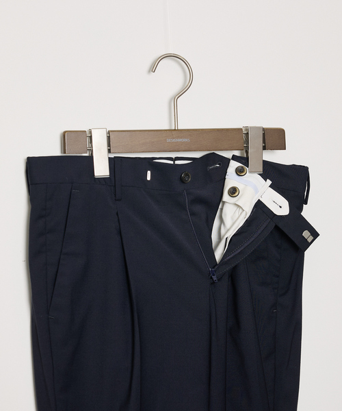 PT TORINO（ピーティートリノ）の「【PT TORINO】1プリーツスラックス MASTER 1P（スラックス・メンズ・ネイビー/グレー・42/44/46）」の4枚目の写真