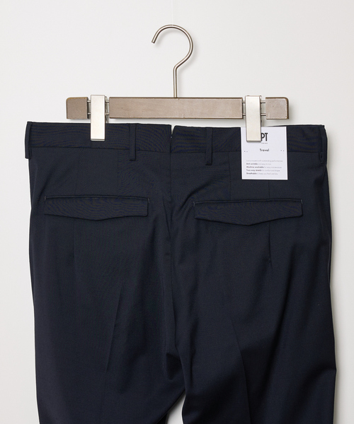 PT TORINO（ピーティートリノ）の「【PT TORINO】1プリーツスラックス MASTER 1P（スラックス・メンズ・ネイビー/グレー・42/44/46）」の5枚目の写真