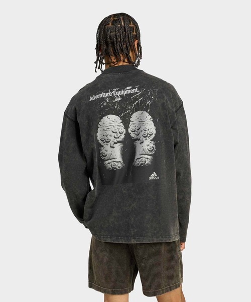 セール】adidas EQT グラフィック長袖Tシャツ / ロンT / アディダス