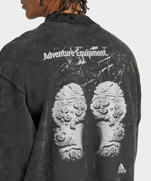セール】adidas EQT グラフィック長袖Tシャツ / ロンT / アディダス