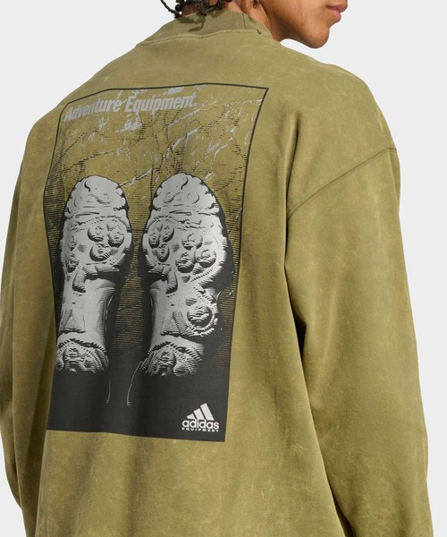 セール】adidas EQT グラフィック長袖Tシャツ / ロンT / アディダス