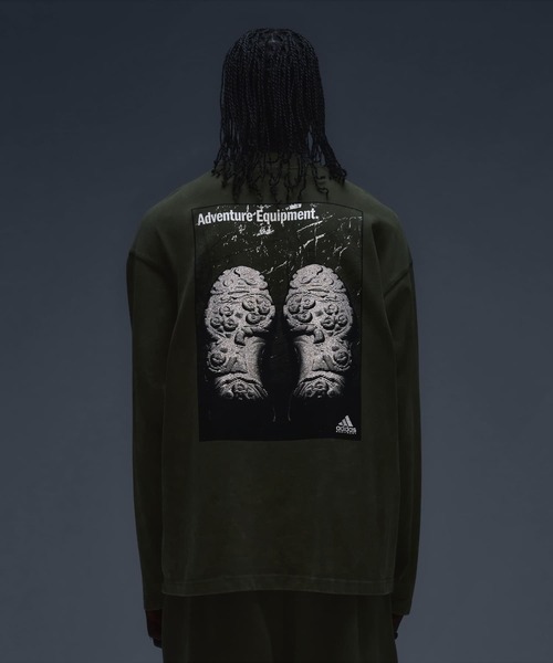 セール】adidas EQT グラフィック長袖Tシャツ / ロンT / アディダス セール】adidas EQT グラフィック長袖Tシャツ / ロンT / アディダス