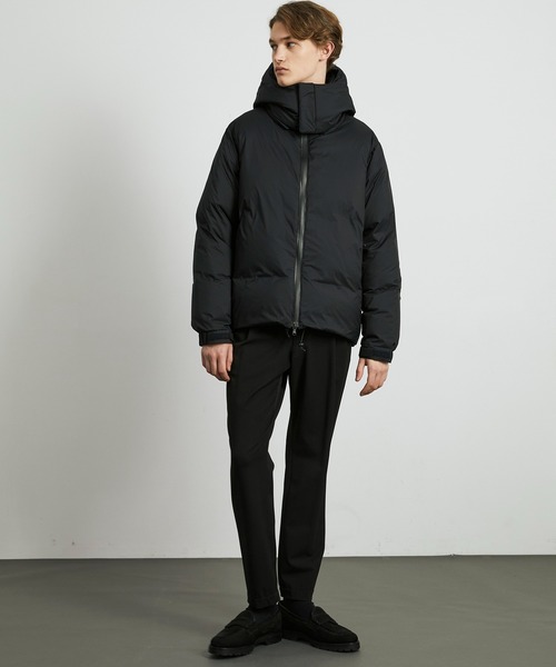 UNITED TOKYO（ユナイテッドトウキョウ）の「≪再入荷なし残りわずか≫超撥水CLOUD TEX 2WAY マイクロリップダウン　｜２WAY/撥水/防寒/冬服/大人気/スタンド/フード/通勤（ダウンジャケット/コート・メンズ・ブラウン/ダークグレー/ブラック・1/2/3）」の11枚目の写真