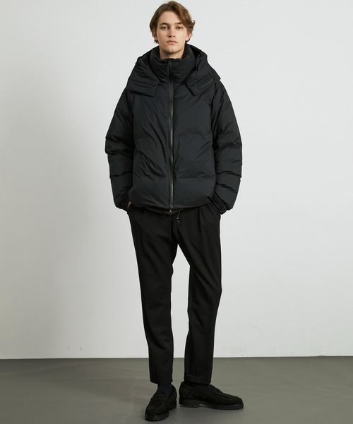 UNITED TOKYO（ユナイテッドトウキョウ）の「≪再入荷なし残りわずか≫超撥水CLOUD TEX 2WAY マイクロリップダウン　｜２WAY/撥水/防寒/冬服/大人気/スタンド/フード/通勤（ダウンジャケット/コート・メンズ・ブラウン/ダークグレー/ブラック・1/2/3）」の12枚目の写真