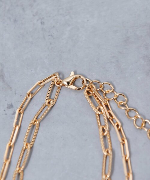 Jena espace merveilleux（ジェナ　エスパスメルヴェイユ）の「ワンパールチェーンネックレス（リング・レディース・シルバー/ゴールド・FREE）」の6枚目の写真