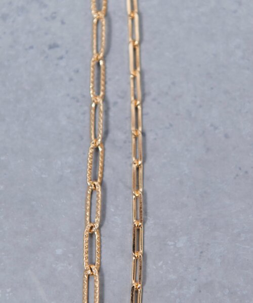 Jena espace merveilleux（ジェナ　エスパスメルヴェイユ）の「ワンパールチェーンネックレス（リング・レディース・シルバー/ゴールド・FREE）」の7枚目の写真