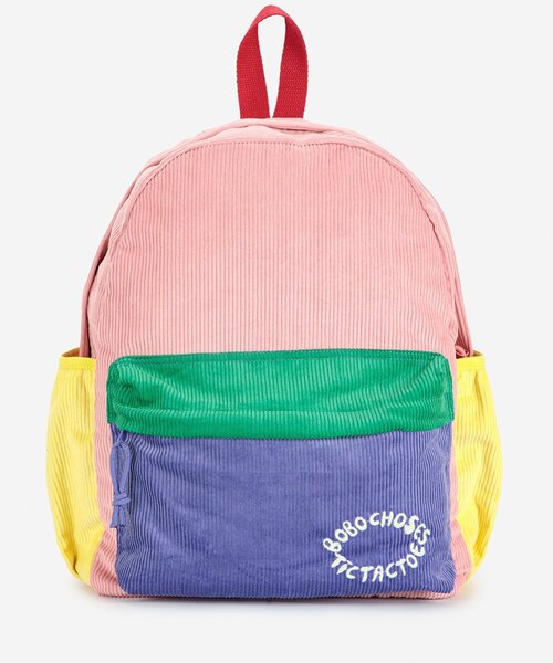 BOBO CHOSES(ボボショーズ)の「TicTacToekcorduroyschoolbag(バックパック/リュック・キッズ・その他11・FREE)」の3枚目の写真