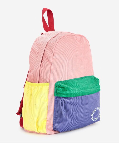 BOBO CHOSES(ボボショーズ)の「TicTacToekcorduroyschoolbag(バックパック/リュック・キッズ・その他11・FREE)」の6枚目の写真