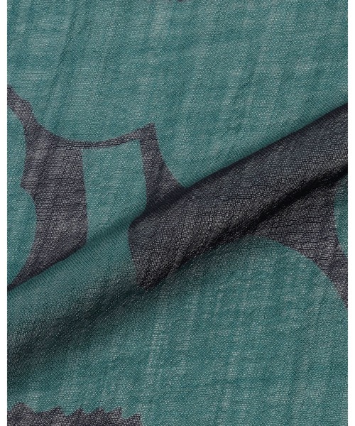 marimekko（マリメッコ）の「Fiore Unikko / Scarf（ストール/ショール・レディース・グリーン・FREE）」の6枚目の写真