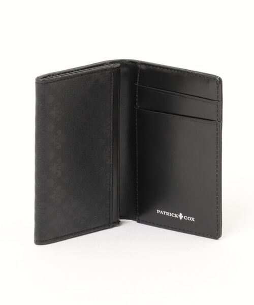 PATRICK COX（パトリック・コックス）の「PATRICK COX(パトリック･コックス)  BLACK KINGS   名刺入れ（名刺入れ・メンズ・パープル/ブルー系その他/ブラック・FREE）」の2枚目の写真