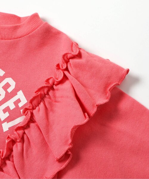 BREEZE(ブリーズ)の「【ジュニア対応】カレッジフリルワンピース(ワンピース・キッズ・ピンク/グレー/ブラウン・100/140/120/110/80/90/130)」の19枚目の写真