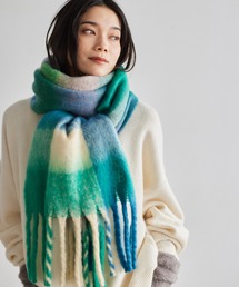 BARNYARDSTORM | BARNYARDSTORM / 刺繍チェックストール【WEB限定カラー】(ストール/ショール)