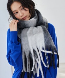 BARNYARDSTORM | BARNYARDSTORM / 刺繍チェックストール【WEB限定カラー】(ストール/ショール)