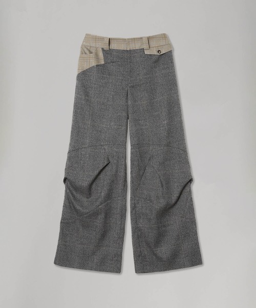 forget-me-nots(フォーゲットミーノッツ)の「Forget-me-nots Knee Fold Slacks FMN-25AW-PT-002(スラックス・レディース・グレー/ストライプ・SMALL/MEDIUM)」の9枚目の写真