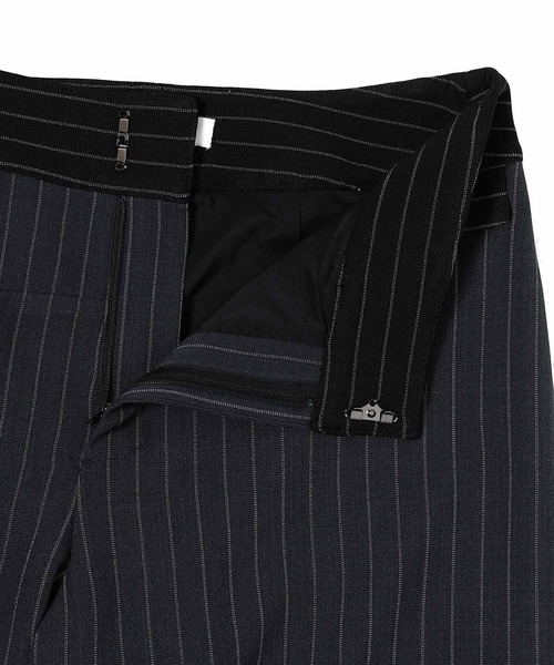 forget-me-nots(フォーゲットミーノッツ)の「Forget-me-nots Knee Fold Slacks FMN-25AW-PT-002(スラックス・レディース・グレー/ストライプ・SMALL/MEDIUM)」の13枚目の写真