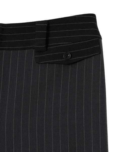 forget-me-nots(フォーゲットミーノッツ)の「Forget-me-nots Knee Fold Slacks FMN-25AW-PT-002(スラックス・レディース・グレー/ストライプ・SMALL/MEDIUM)」の14枚目の写真