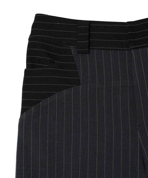 forget-me-nots(フォーゲットミーノッツ)の「Forget-me-nots Knee Fold Slacks FMN-25AW-PT-002(スラックス・レディース・グレー/ストライプ・SMALL/MEDIUM)」の15枚目の写真