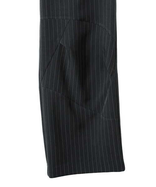 forget-me-nots(フォーゲットミーノッツ)の「Forget-me-nots Knee Fold Slacks FMN-25AW-PT-002(スラックス・レディース・グレー/ストライプ・SMALL/MEDIUM)」の3枚目の写真