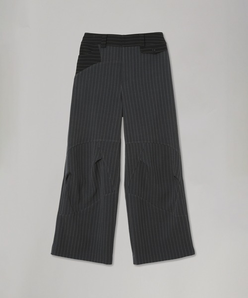 forget-me-nots(フォーゲットミーノッツ)の「Forget-me-nots Knee Fold Slacks FMN-25AW-PT-002(スラックス・レディース・グレー/ストライプ・SMALL/MEDIUM)」の11枚目の写真