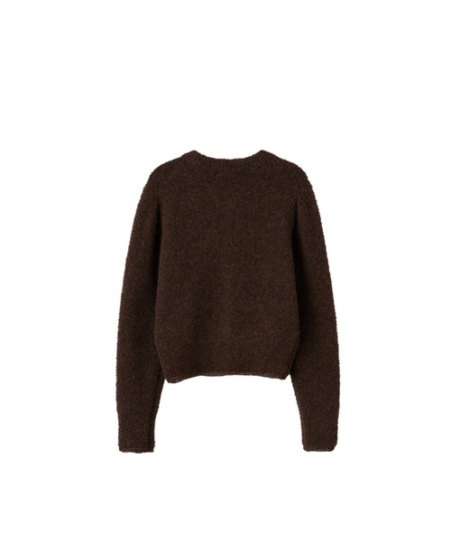 GENERAL IDEA(ジェネラルアイデア)の「【GENERAL IDEA】ブークレラメニットカーディガン / METAL MIX BOUCLE CARDIGAN(カーディガン/ボレロ・レディース・ブラック/ブラウン・L/M/S)」の16枚目の写真