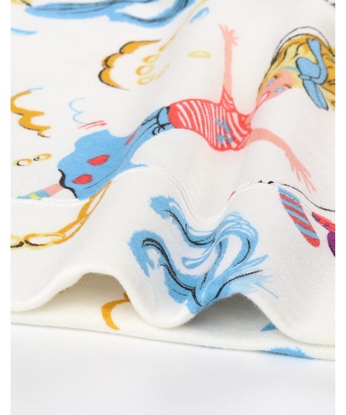 tsumori chisato SLEEP（ツモリチサト スリープ）の「あったか　パジャマ　長袖　長ズボン（ルームウェア/パジャマ・レディース・ホワイト系その他/ブラック系その他・LL）」の8枚目の写真