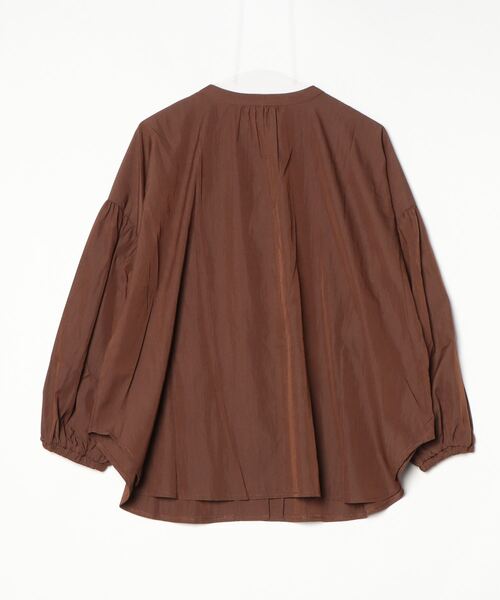 INNOCENT(イノセント)の「【ARC】【SWITCH by ARCH】Volume Sleeve Skipper Shirts ARM-706(シャツ/ブラウス・レディース・ブラウン/オフホワイト・FREE)」の8枚目の写真