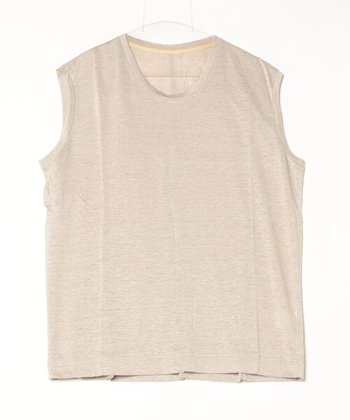 linen tank top（Tシャツ/カットソー）｜suzuki takayuki（スズキ