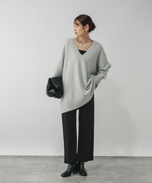 GLOBAL WORK（グローバルワーク）の「スウェットライクニットパンツ/571363（その他パンツ・レディース・ダークブラウン/ブラック/グレー・LARGE/MEDIUM）」の19枚目の写真