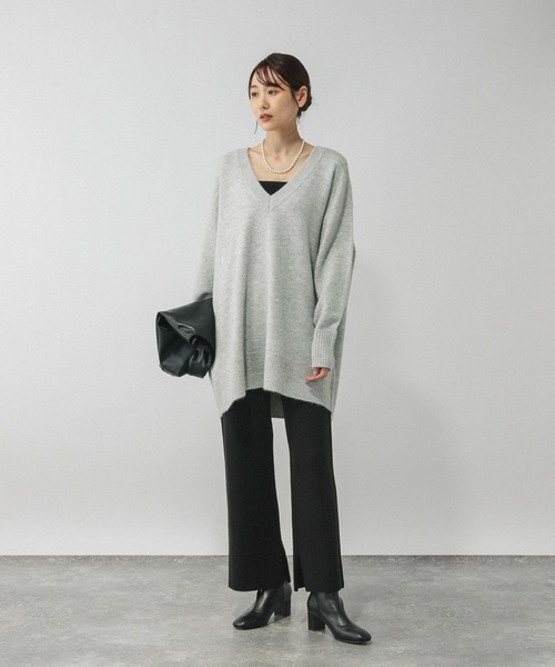 GLOBAL WORK（グローバルワーク）の「スウェットライクニットパンツ/571363（その他パンツ・レディース・ダークブラウン/ブラック/グレー・LARGE/MEDIUM）」の21枚目の写真