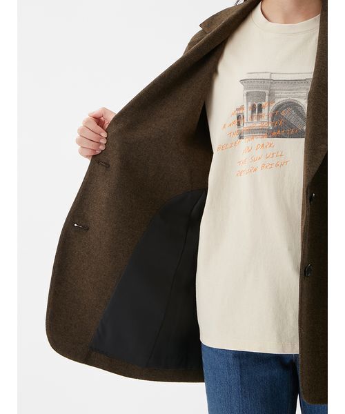 BIGコートジャケット（テーラードジャケット）｜Mila Owen（ミラ