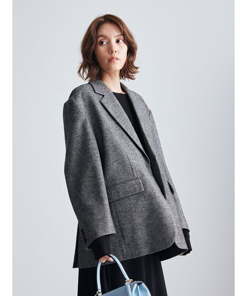 BIGコートジャケット（テーラードジャケット）｜Mila Owen（ミラ