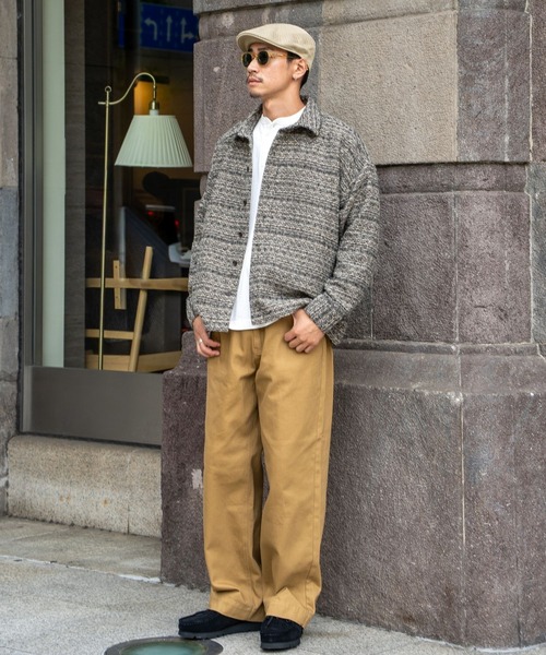 FCTY.(エフシーティーワイ)の「ストレートチノスラックス(スラックス・メンズ・ブラック/ベージュ・MEDIUM/LARGE)」の13枚目の写真