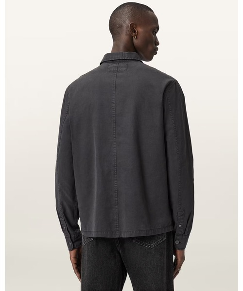 ALLSAINTS(オールセインツ)の「ROHDI LONG SLEEVE OVERSHIRT | ROHDI 長袖 オーバーシャツ(シャツ/ブラウス・メンズ・ブルー系その他・XS/S/M/L)」の5枚目の写真