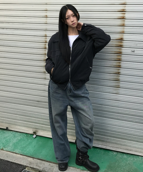CHICKS（チックス）の「クッシーコーデュロイキルティングジャケットチャコール（その他アウター・レディース・チャコール・FREE）」の6枚目の写真