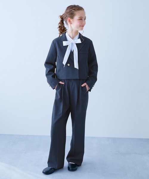 devirock（デビロック）の「フォーマル ガールズ ロングパンツ 卒服3点