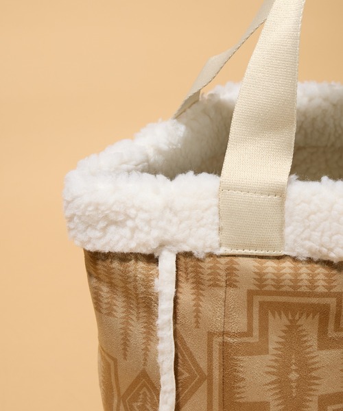 PENDLETON(ペンドルトン)の「【 PENDLETON / ペンドルトン 】ヴィーガンムートンミニトートバッグ(トートバッグ・レディース・オリーブ/ブラウン・FREE)」の9枚目の写真