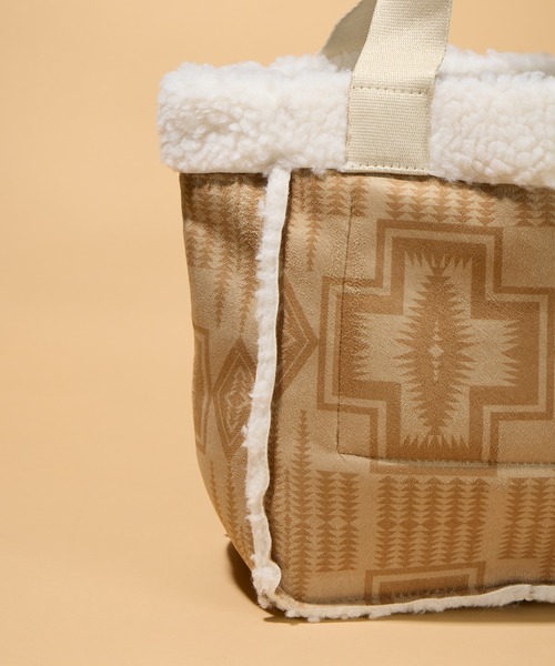 PENDLETON(ペンドルトン)の「【 PENDLETON / ペンドルトン 】ヴィーガンムートンミニトートバッグ(トートバッグ・レディース・オリーブ/ブラウン・FREE)」の10枚目の写真