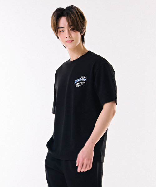 CHASECULT(チェイスカルト)の「共用キッチグラフィック半袖Tシャツ-DBRU5813D03(Tシャツ/カットソー・メンズ・ブラック・90/95/100/105)」の5枚目の写真