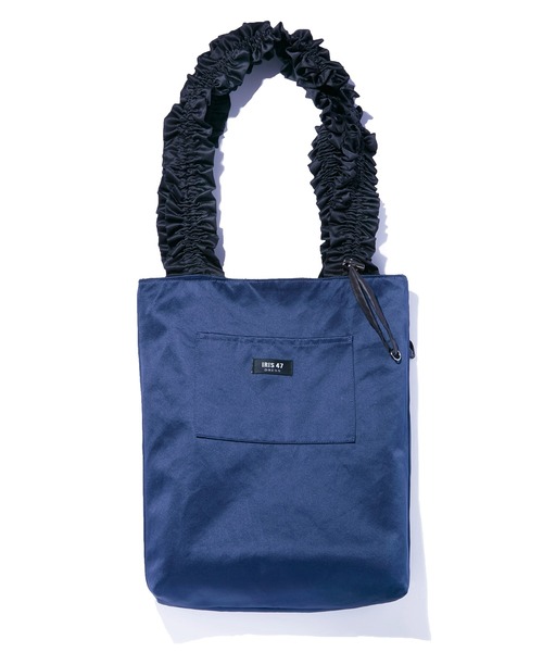 IRIS47(イリスフォーセブン)の「【IRIS 47】giggle tote bag/ギグル トート バッグ BO246(トートバッグ・レディース・ネイビー/グリーン・FREE)」の5枚目の写真