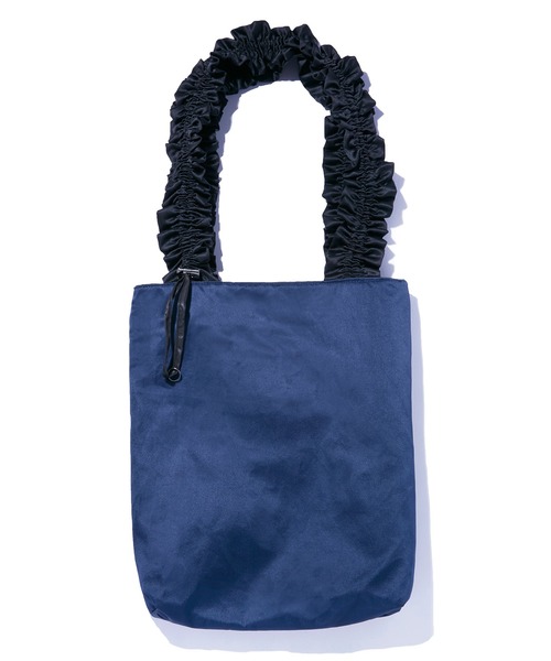 IRIS47(イリスフォーセブン)の「【IRIS 47】giggle tote bag/ギグル トート バッグ BO246(トートバッグ・レディース・ネイビー/グリーン・FREE)」の6枚目の写真