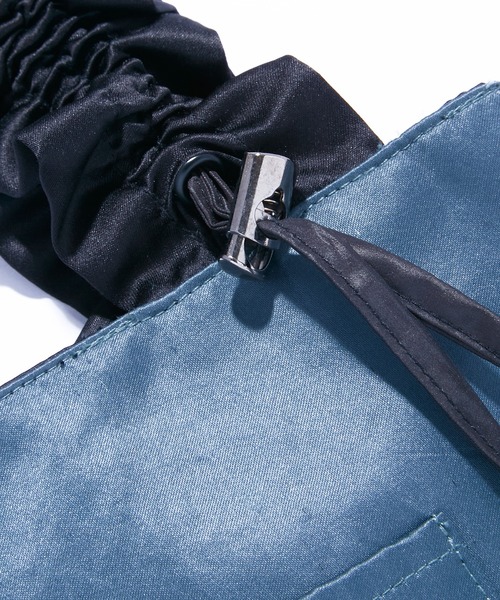 IRIS47(イリスフォーセブン)の「【IRIS 47】giggle tote bag/ギグル トート バッグ BO246(トートバッグ・レディース・ネイビー/グリーン・FREE)」の13枚目の写真